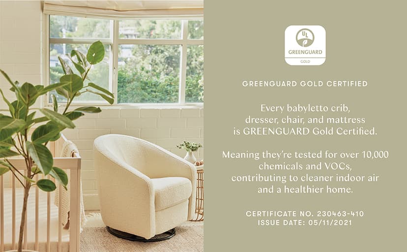 Babyletto Hudson 3-in-1 Convertible Baby Crib - GREENGUARD Gold Certified - Convertible Crib to Toddler Bed and Daybed - Baby Bed with 4 Adjustable Heights - Wooden Crib - Washed Natural