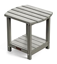 Ciokea Folding Adirondack Chair Wood Texture, Patio Adirondack Chair Weather Resistant, Plastic Fire Pit Chair with Cup Holder, Lawn Chair for Outdoor Porch Garden Backyard Deck (Teak)