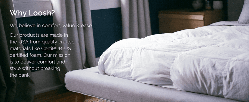 Loosh King Size 12" Extra Firm Mattress Moisture Wicking Fabric, Cool Sleep - Inner Spring System & High-Density Foam Layers for Support & Comfort - CertiPUR-US Certified, Bed in Box