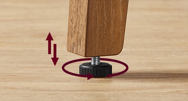 VASAGLE MAEZO Collection - Side Table, 2-Tier Small Square End Table, Nightstand with Tapered Legs, Curved Transitions, for Small Spaces, Living Room, Bedroom, Honey Brown ULET236K01