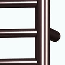 HEATGENE Towel Warmer Venetian Bronze, Electric Hot Towel Rails, Wall-Mounted Large 12 Bars Warming Towel Racks, Plug-in/Hardwired Heated Towel Rails