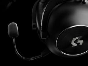 Logitech G PRO X 2 Lightspeed Wireless Gaming Headset: Wireless Gaming Headphones with Mic, 50mm Graphene Drivers, 2.02.0—7.1 Surround, Bluetooth/USB/3.5mm Aux, for PS4/PS5/PC/Nintendo Switch - Black