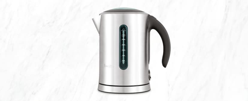 Breville BKE700BSS Soft Top Pure Hot Water Kettle, 7 Cup, Brushed Stainless Steel