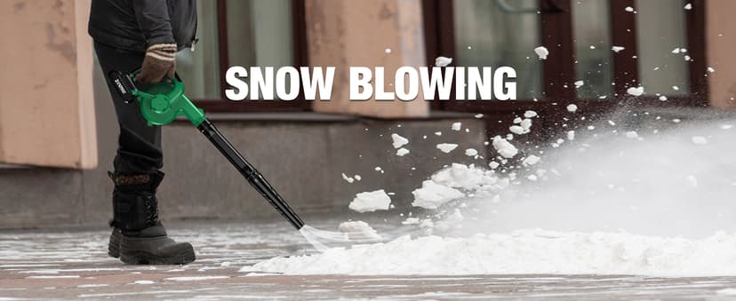 K I M O. Cordless Leaf Blower Vacuum Combo 4 in 1, 3 Nozzles &3 Modes for Inflation & Deflation, Extended Tube & Variable Speed, 20000RPM 150MPH, 2x2000mAh Battery Powered Leaf Blowers for Lawn Care