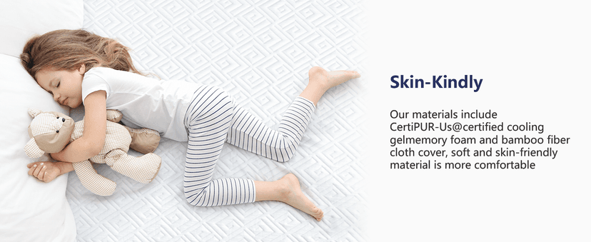 Memory Foam Mattress Topper - 3 Inch Gel Mattress Pad for Pressure Relief, Premium Soft Cooling Sleep Bed Topper, Non-Slip Design with Removable & Washable Cover (White, Queen)