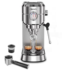 Gevi Coffee Grinder Electric,Coffee Bean Grinder with 35 Grind Settings for Espresso,Drip,French Press,Burr Coffee Grinder for Home Use,Anti-static Design,Black
