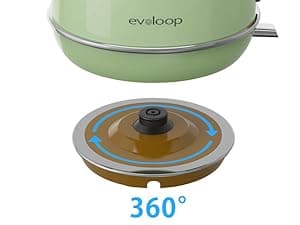 1.7L Electric Kettles, BPA Free Tea Kettle, Hot Water Boiler Heater, Stainless Steel Teapot, Auto Shut-Off & Boil-Dry Protection, 120V/1500W