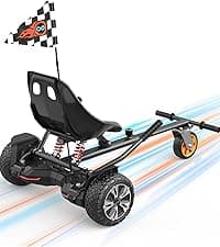 Gyroor Hoverboard New G13 All Terrain Hoverboard with LED Lights & 500W Motor, Self Balancing Off Road Hoverboards with Bluetooth for Kids ages 6-12 and Adults