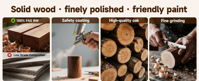 Solid Wood Rotary Coat Rack Freestanding, Heavy Duty Coat Hanger Stand with 2 layer Multi-direction Hooks, 360° Rotating Standing Coat Rack Tree for Entryway, Bedroom, Office, H: 77.6in (Walnut)