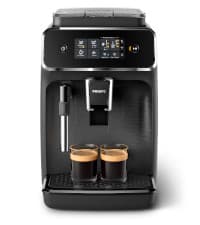 Philips 3200 Series Fully Automatic Espresso Machine, LatteGo Milk Frother, 5 Coffee Varieties, Intuitive Touch Display, 100% Ceramic Grinder, AquaClean Filter, My Coffee Choice, Black (EP3241/54)