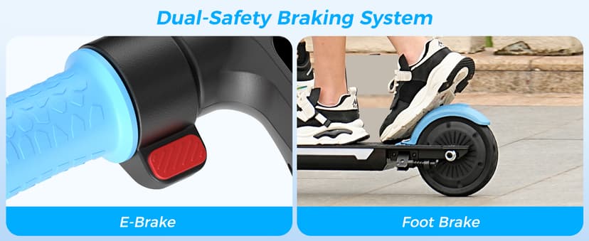 isinwheel S7 Electric Scooter for Kids Ages 8-14, 250W Foldable and 3 Adjustable Heights Kids Electric Scooter with 3 Speeds (5/8/12 Mph), Cruise Control, LED Display, Gift for Kid