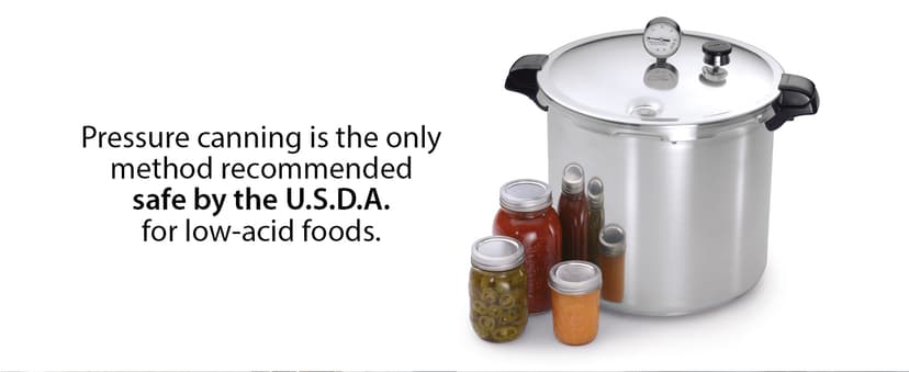 Presto 01781 Pressure Canner and Cooker, 23 qt, Silver