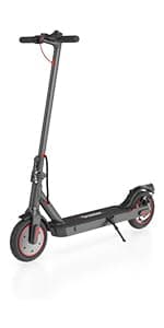 iScooter Electric Scooter for Adults,50/30 Miles Range, 28 MPH Top Speed, 800/750W Motor, 10" Pneumatic Tires, Foldable Dual Shock Absorption Commuting E Scooter with APP & Turn Signals & Storage Bag
