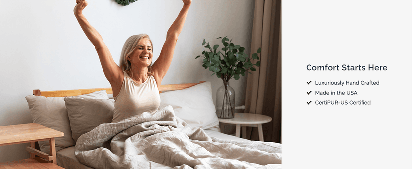 Loosh King Size 12" Extra Firm Mattress Moisture Wicking Fabric, Cool Sleep - Inner Spring System & High-Density Foam Layers for Support & Comfort - CertiPUR-US Certified, Bed in Box