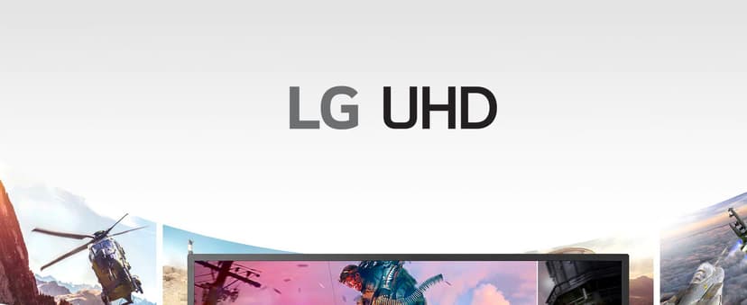 LG 27UL500-W 27-inch 4K UHD (3840 x 2160) UltraFine Computer Monitor, IPS, AMD FreeSync, HDR10, HDMI, DisplayPort, Black Stabilizer, White