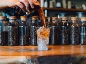 Door County Coffee Jamaican Blue Mountain Blend Non-Flavored - 10 oz Bag - Medium Roast - 100% Arabica - Jamaican Blue Mountain Blend