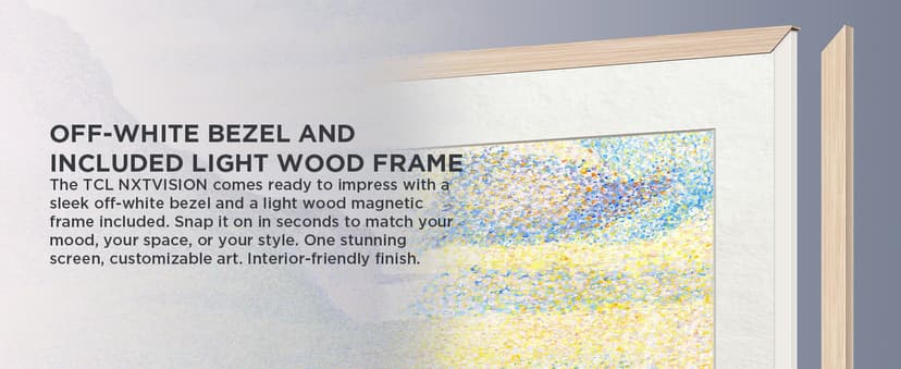 TCL 65-Inch Class QLED 4K Smart NXTVISION TV with Google TV (65A300W, 2024 Model) Dolby Vision HDR & Dolby Atmos, Built-in Google Assistant with Voice Remote, Works with Alexa, Streaming Television