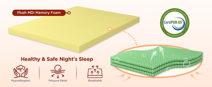 DIGLANT King Mattress,14 Inch Plush Hybrid Mattress, Black Memory Foam with Individually Pocket Coils Mattress King Size in Box, Euro Top Mattress for Pressure Relief,Balanced Support, 76"*80"