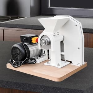 Manual Hand Grain Mill. Corn Wheat Flour Grinder. Masa Peanut Butter Maker. Stainless Steel Burrs