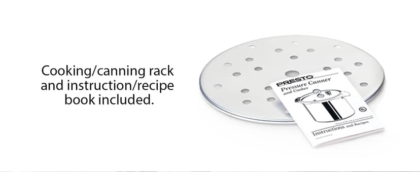 Presto 01781 Pressure Canner and Cooker, 23 qt, Silver