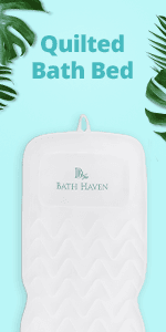 Bath Pillow for Tub, Luxury Bathtub Pillow Head and Neck Support, Relaxing Spa Cushion Head Rest for Tub, Bathtub Accessories for Women and Men with Quick Drying 3D Air Mesh Portable Washable