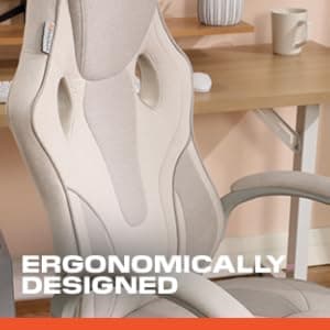 X Rocker PC Computer Gaming Desk Chair with Wheels, College Dorm Room Essentials for Guys and Girls, Adjustable, Ergonomic Office Chair for Gamers