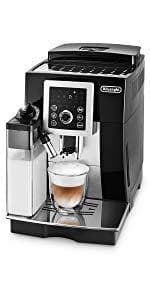 DeLonghi Magnifica XS Fully Automatic Espresso and Cappuccino Machine with Manual Cappuccino System, Silver