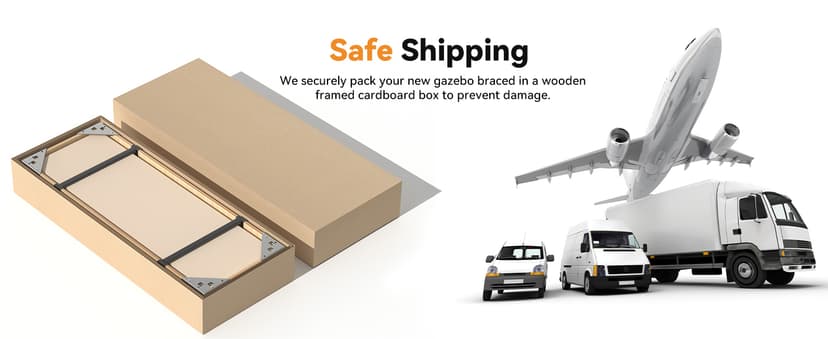 Modern Shade Supreme Cedar Wood Gazebo 12' x 20' with Hardtop Slope Roof, Wooden Grill Gazebo with Durable and Rot-Resistant, Supports Snow Loads and High Wind Speeds, Ideal for Backyard, Deck, Garden