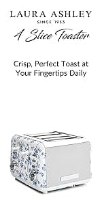 Laura Ashley Elveden White Stovetop Kettle with Whistle - 2.5L Fast Boil Stainless Steel Kettle Stove Top - Silicon Coated Cool Handle Camping Kettle for Gas, Induction Hob - Compatible with Aga Stove