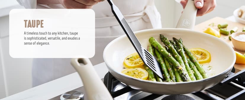 GreenLife Soft Grip 16 Piece Cookware Set, Non-Toxic PFAS-Free Ceramic Nonstick, Pots, Frying, Sauce, Saute, Glass Lids, Stay-Cool Handles, Wobble Free Bases, Dishwasher & Oven Safe, Turquoise