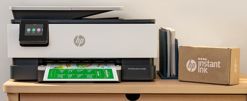 HP OfficeJet Pro 8135e Wireless All-in-One Color Inkjet Printer, Print, Scan, Copy, Fax, ADF, Duplex Printing, Best-for-Home Office, 3 month Instant Ink trial included (40Q35A)