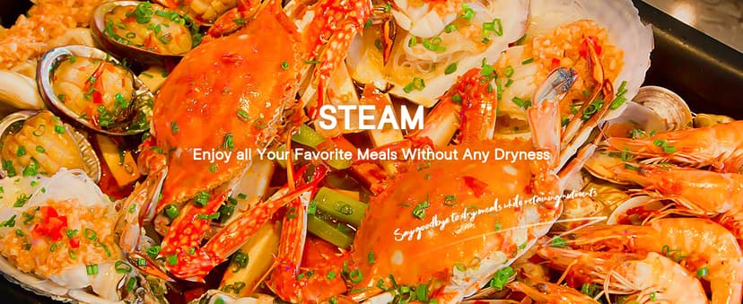 Nuwave Combi Steam Oven, 16Qt All-in-One Stainless Steel Multi-Cooker: Air Fry, Toast, Steam, Sous Vide & More, Precise 50-450°F, Adjustable Moisture, 120 Presets, Programmable Memories, Easy to Clean