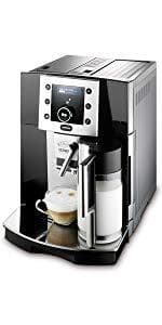 DeLonghi Magnifica XS Fully Automatic Espresso and Cappuccino Machine with Manual Cappuccino System, Silver