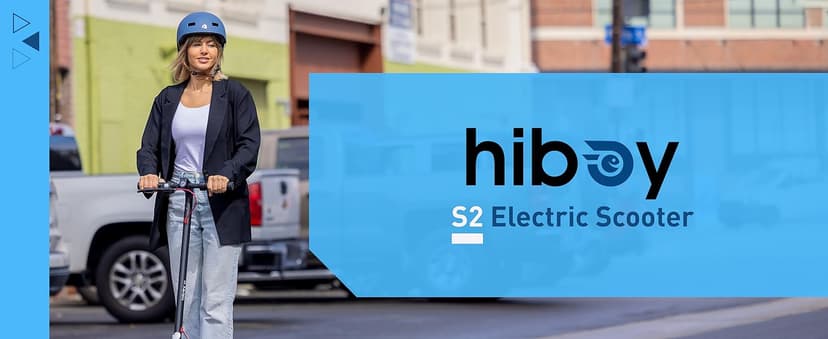 Hiboy S2 Series Electric Scooter, 8.5"-12" Tires, Up to 17-38 Miles Range, 350W/500W Powerful Motor & 19/23 MPH Portable Folding Commuting Electric Scooter for Adults with Double Braking System