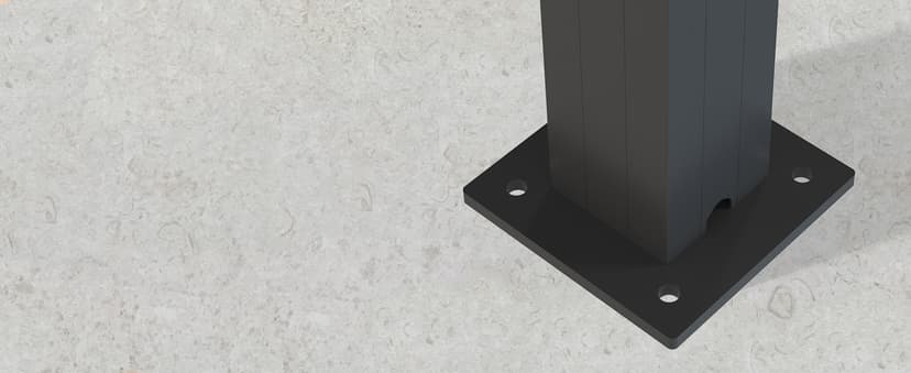 PURPLE LEAF 14' x 24' Louvered Pergola 94AS Modern Oversize Aluminum Gazebo with Adjustable Roof for Patio Deck Backyard Plus Size Gray Pergola