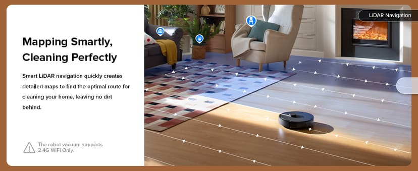roborock Q5 Max+ Robot Vacuum with Self-Empty Dock, Upgraded from Q5+, 5500 Pa Suction, DuoRoller Brush, Hands-Free Cleaning for up to 7 Weeks, PreciSense LiDAR Navigation, App & Voice Control