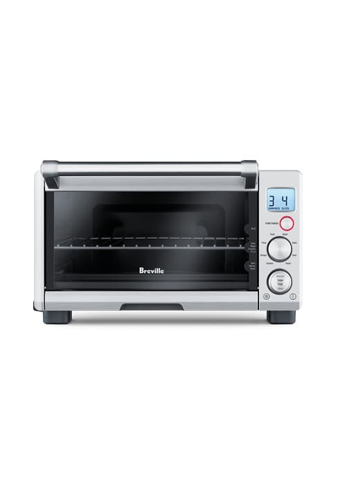 Breville BOV450XL Mini Smart Countertop Oven and Toaster Oven, Small, Brushed Stainless Steel