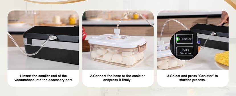 95kpa Vacuum Sealer Machine,Commercial Fully Automatic Food Sealer,10-in-1 Functions & Powerful Sealing System with Double Heat Seal,Easy-Lock Handle,Built-in Cutter,1 Bag Rolls and 10 Pre-cut Bags