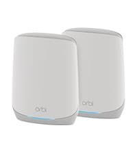 NETGEAR Orbi Whole Home Tri-Band WiFi 6 Mesh Network System (RBK752P) – Router with 1 Satellite Extender, Security Features, Coverage up to 5,000 sq. ft., 75 Devices, AX5200 802.11ax (Up to 5.2Gbps)