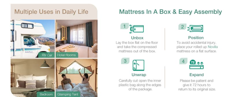 Novilla Twin Mattress, 10 Inch Twin Hybrid Mattress for Kids, Pocket Innerspring Pillow Top Mattresses for Motion Isolation, Pressure Relief & Edge Support,Soft Feel but Supportive