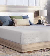 Loosh King Size 12" Extra Firm Mattress Moisture Wicking Fabric, Cool Sleep - Inner Spring System & High-Density Foam Layers for Support & Comfort - CertiPUR-US Certified, Bed in Box