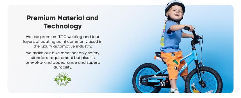 RoyalBaby Kids Bike EZ Balance to Pedal Dual Handbrake Toddlers Boys Girls Bicycle 12-20 Inch for Age 3-10 Years