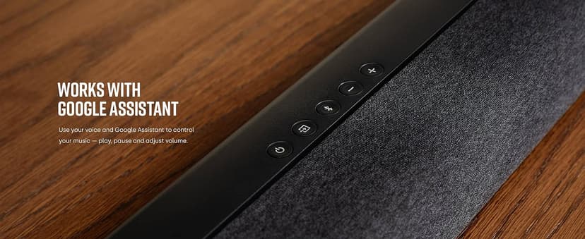 Polk Audio Signa S3 Sound Bar for TV & Wireless Subwoofer with Built-in Chromecast & Google Assistant, Low-Profile Design, Works with 8K, 4K & HD TVs, Bluetooth and Wireless Streaming