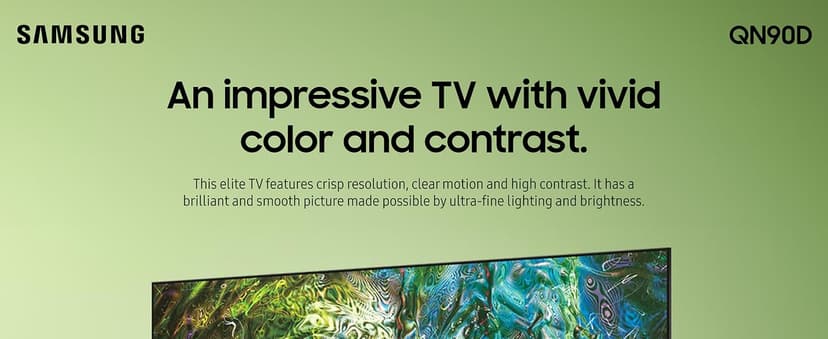 Samsung 50-Inch Class Neo QLED 4K QN90D Series Mini LED, Neo Quantum HDR+ Smart TV w/Dolby Atmos, Object Tracking Sound+, Motion Xcelerator, Real Depth Enhancer Pro, Alexa Built-in (QN50QN90D, 2024)