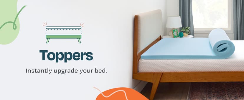 LINENSPA Memory Foam Mattress Topper - 3 Inch Gel Infused Memory Foam - Plush Feel - Cooling and Pressure Relieving - CertiPUR Certified - Dorm Room Essentials - Queen Size