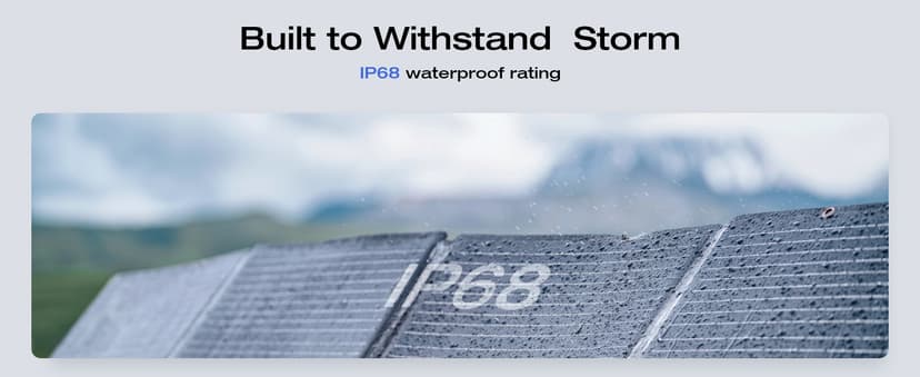 EF ECOFLOW Solar Generator 120V/3.6KWh DELTA Pro with 400W Portable Solar Panel, 23% High Efficiency, 5 AC Outlets, 3600W Portable Power Station for Home Backup Outdoors Camping RV Emergency