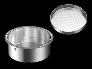 AIRMSEN 20 Bar Espresso Machine with Automatic Milk Frother, Cappuccino & Latte Coffee Maker with Quick Brew Dual Boiler (1350W + 1000W), Stainless Steel, 60oz Water Tank, Touchscreen