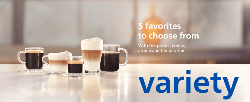 Philips 3200 Series Fully Automatic Espresso Machine, LatteGo Milk Frother, 5 Coffee Varieties, Intuitive Touch Display, 100% Ceramic Grinder, AquaClean Filter, My Coffee Choice, Black (EP3241/54)