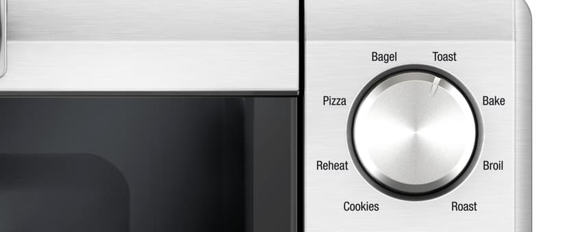 Breville BOV450XL Mini Smart Countertop Oven and Toaster Oven, Small, Brushed Stainless Steel