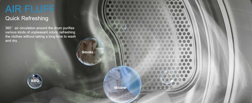 Washer and Dryer Combo, 3.1 cu.ft, Apartment Ventless All In One Washer Dryer,110V 24"W Large Capacity Front Load Washing Machine and Dryer, Compact Lavadora y Secadora 2 en 1 for RV Apartment Home